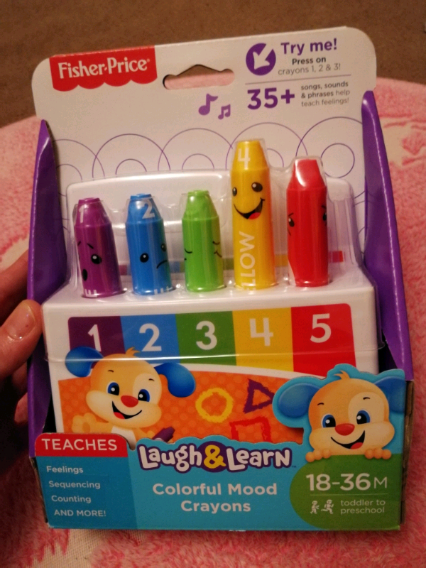 fisher price colorful mood crayons